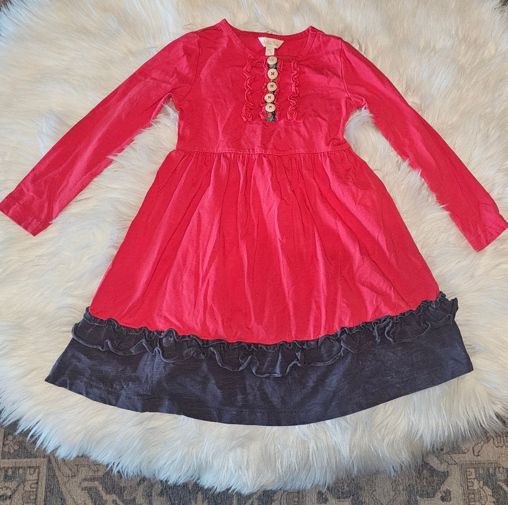 ❤️🖤 Matilda Jane Little Red Riding Dress – 4 Girls ❤️🖤